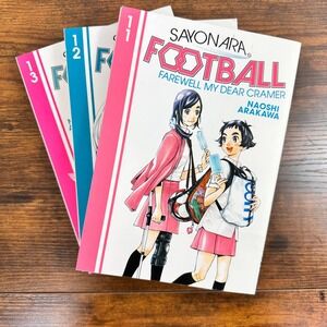 Sayonara Football Manga Collection 1 2 3 Farewell‎ My Dear Cramer Naoshi Arakawa